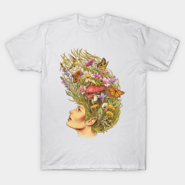 Natural Beauty T-Shirt by CPdesign
